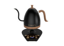 Brewista Artisan Kettle 900ml — Mattschwarz (mit Basis)