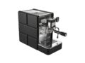 Stone Espresso — Pure Black (Angle)